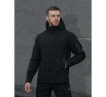 Куртка Softshell Bezet Робокоп 2.0 кол. Чорний