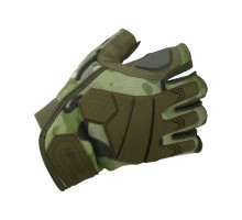 Рукавички тактичні KOMBAT UK Alpha Fingerless Tactical Gloves Multicam