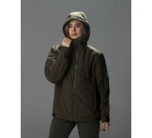 Куртка жіноча Softshell Bezet Робокоп 2.0 кол. Хакі