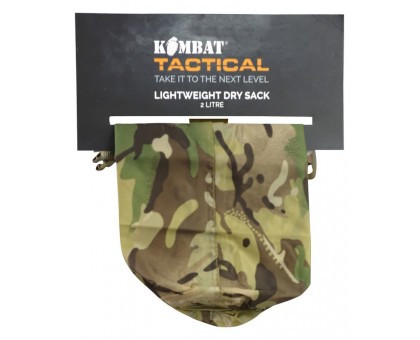 Гермомішок KOMBAT UK Lightweight Dry Sack 2L Multicam