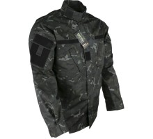 Сорочка тактична KOMBAT UK Assault Shirt ACU Style Multicam Black