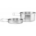 Набір посуду сталевий Terra Incognita Pot Pan Set 1 Person