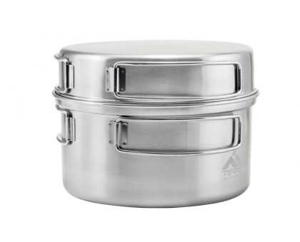 Набір посуду сталевий Terra Incognita Pot Pan Set 2 Persons