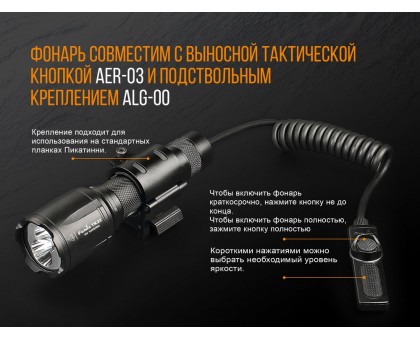 Ліхтар ручний Fenix TK25 UV Cree XP-G2