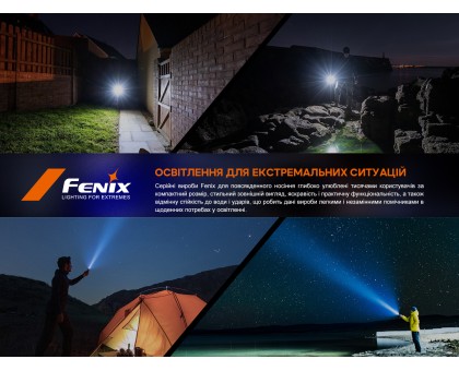 Ліхтар ручний Fenix E-CP блакитний