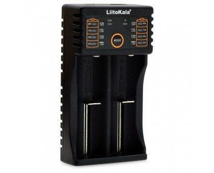 Зарядний пристрій Liitokala Lii-202, Ni-Mh/Li-ion/Li-Fe/LiFePO4, USB, Powerbank, LED, Box