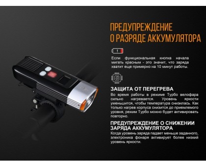 Велофара Fenix BC35R