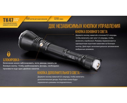 Ліхтар ручний Fenix TK 47UE