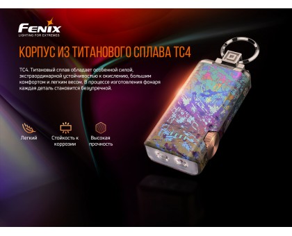 Ліхтар ручний Fenix APEX 20 Mix Iridescent