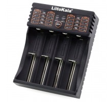 Зарядний пристрій Liitokala Lii-402, Ni-Mh/Li-ion/Li-Fe/LiFePO4, USB, Powerbank, LED, Box