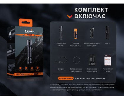 Ліхтар ручний Fenix TK11R