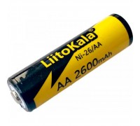 Акумулятор LiitoKala Ni-26/AA 1.2V AA 2600mAh battery