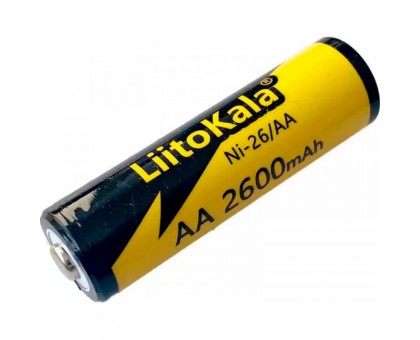 Акумулятор LiitoKala Ni-26/AA 1.2V AA 2600mAh battery