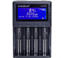 Зарядний пристрій Liitokala Lii-PD4, 4 канала, Ni-Mh/Li-ion/LiFePo4, 220V/12V, LCD, Box