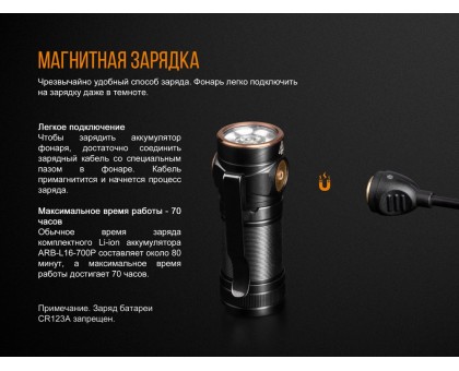 Ліхтар ручний Fenix E18R Cree XP-L HI LED