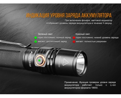 Ліхтар ручний Fenix PD35 V20 Cree XP-L HI V3 LED