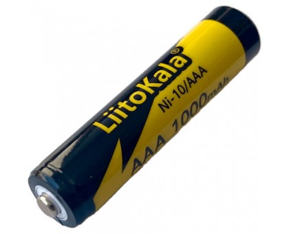 Акумулятор LiitoKala Ni-10/AAA 1.2V AAA 1000mAh battery