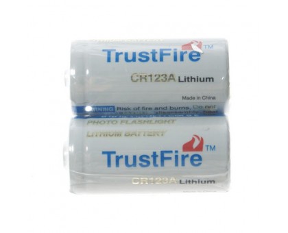 Батарея живлення CR123 Trustfire
