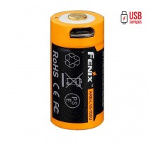 Акумулятор 16340 Fenix (700 mAh) micro usb зарядка