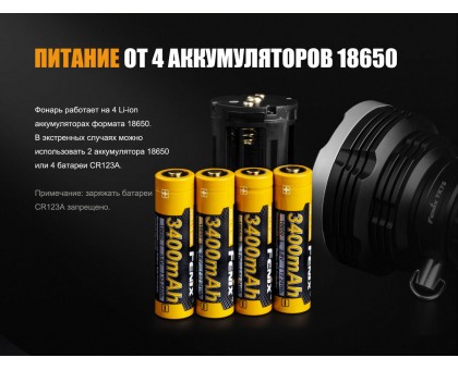 Ліхтар ручний Fenix TK75 2018 Cree XHP35 HI