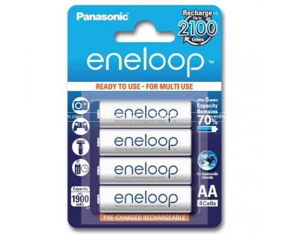 Акумулятор Panasonic Eneloop AA 1900 4BP mAh NI-MH блистер 4 шт