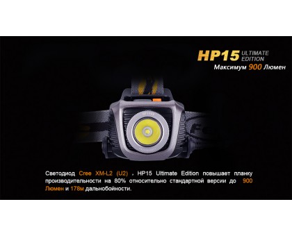 Ліхтар налобний Fenix HP15 UE