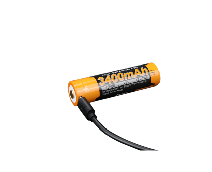 Акумулятор 18650 Fenix (3400 mAh) micro usb зарядка