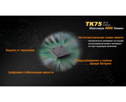 Ліхтар ручний Fenix TK75 U2 2015