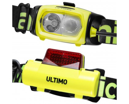 Ліхтар налобний Mactronic Ultimo (300 Lm) Cool/Red USB Rechargeable Helmet Kit (PHL0011)