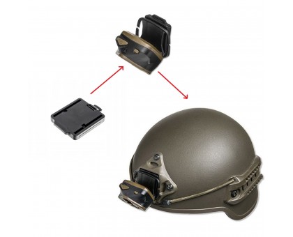 Адаптер Mactronic для кріплення ліхтаря Nomad 03 на шолом (RHM0011)