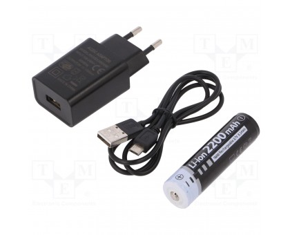 Ліхтар професійний Mactronic Beemer 4 (350 Lm + UV 390 nm) Ultraviolet Focus USB Recharg (PWL0021)