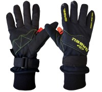 Рукавиці для скандинавської ходьби Gabel Wind Tech N.C.S. Black/Green L (8015012100009)