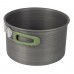 Набір посуду Bo-Camp Explorer 4 Pieces Hard Anodized Grey/Green (2200244)