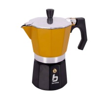 Кавоварка Bo-Camp Hudson 3-cups Yellow/Black (2200518)