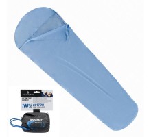 Вкладиш для спального мішка Ferrino Liner Comfort Light Mummy Blue (86503CBB)