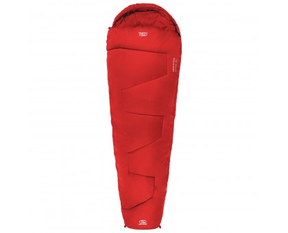 Спальний мішок Highlander Sleepline 350 Mummy/+3°C Red (Left)