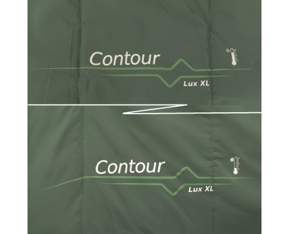 Спальний мішок Outwell Contour Lux XL Reversible/-1°C Green Left (230299)