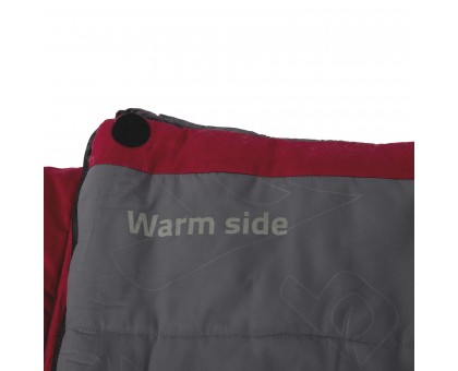 Спальний мішок Bo-Camp Uda Cool/Warm Golden -10° Red/Grey (3605898)