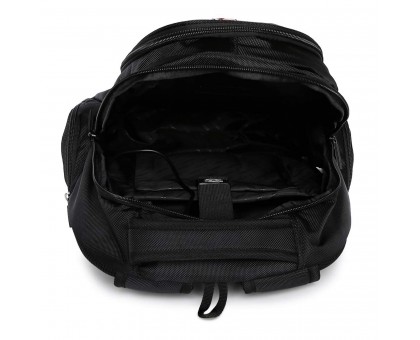 Рюкзак міський Swissbrand Ribe 20 Black (SWB_BLRIB001U)