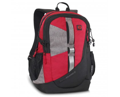 Рюкзак міський Swissbrand Oregon 26 Red (SWB_BLORE201U)