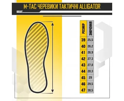 Тактичні черевики M-Tac Alligator Olive Тактичні черевики M-Tac Alligator Olive