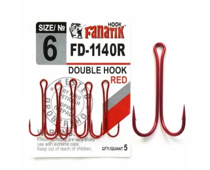 Подвійні гачки Fanatik FD-1140R