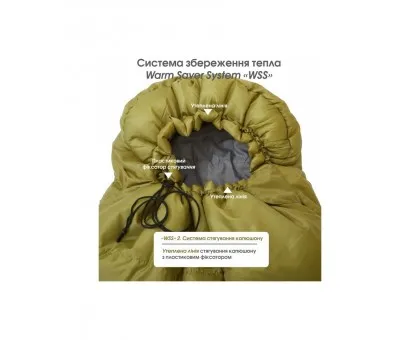 Спальний мішок Mousson Race R Olive Спальний мішок Mousson Race R Olive