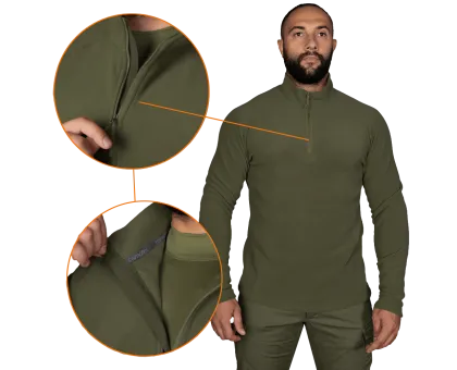 Флісова кофта Hawk Olive Флісова кофта Hawk Olive
