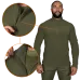 Флісова кофта Hawk Olive