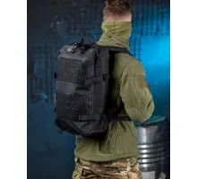 Рюкзак тактичний Silver Knight  Black 35L