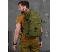 Рюкзак тактичний Silver Knight USB Olive 40L