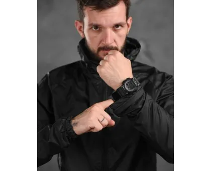 Дощовик - вітрівка Чорний
