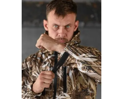 Камуфляжний демісезонний костюм SoftShell Reeds (очерет, водостійкий) Камуфляжний демісезонний костюм SoftShell Reeds (очерет, водостійкий)