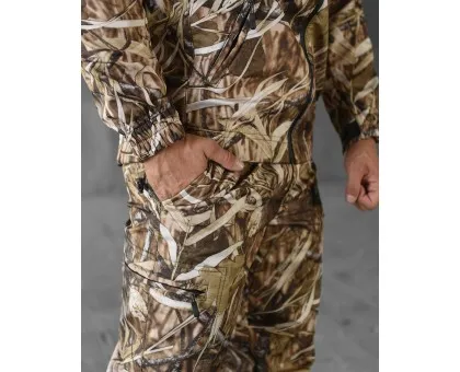 Камуфляжний демісезонний костюм SoftShell Reeds (очерет, водостійкий) Камуфляжний демісезонний костюм SoftShell Reeds (очерет, водостійкий)